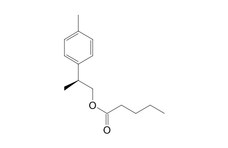 (8S)-(-)-p-cymen-9-yl valerate