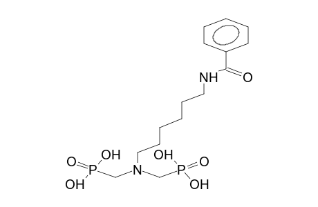 N-BENZOYL-N',N'-BIS(PHOSPHONOMETHYL)-1,6-HEXAMETHYLENEDIAMINE