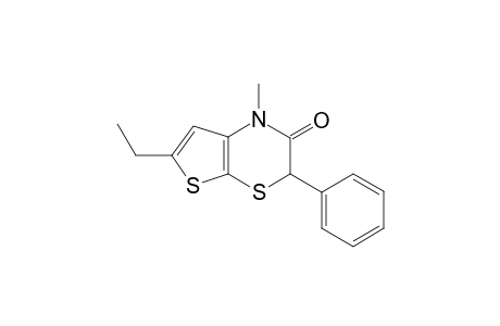 6-Ethyl-1-methyl-3-phenyl-1H-thieno[2,3-b][1,4]thiazin-2-one