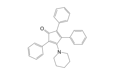 2,4-Cyclopentadien-1-one, 2,3,5-triphenyl-4-(1-piperidinyl)-