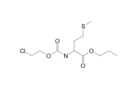 L-Methionine, N-(2-chloroethoxycarbonyl)-, propyl ester