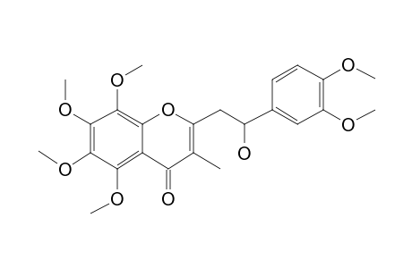 Chromone, 2-[2-hydroxy-2-(dimethoxyphenyl)ethyl]-5,6,7,8-tetramethoxy-