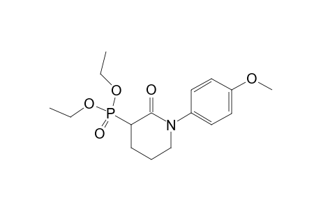 [1-(4-Methoxy-phenyl)-2-oxo-piperidin-3-yl]-phosphonic acid diethyl ester