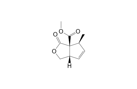 1-OXO-6A-CARBOMETHOXY-6-METHYL-1,3,3A,6A-TETRAHYDROCYCLOPENTA-[C]-FURAN