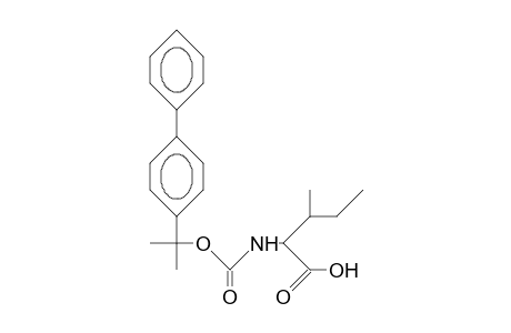 N-[1-(4-Biphenylyl)-1-methyl-ethoxycarbonyl]-isoleucine