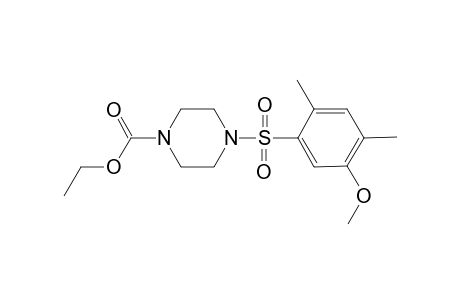 4-(5-Methoxy-2,4-dimethyl-phenyl)sulfonylpiperazine-1-carboxylic acid ethyl ester