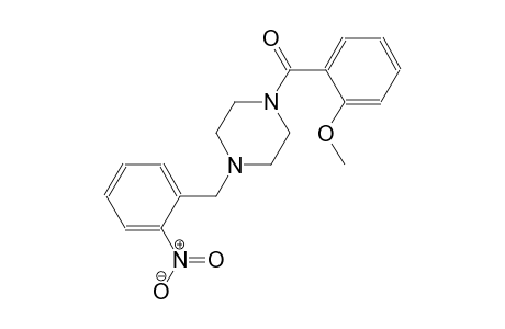 1-(2-methoxybenzoyl)-4-(2-nitrobenzyl)piperazine