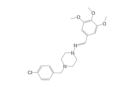 1-piperazinamine, 4-[(4-chlorophenyl)methyl]-N-[(E)-(3,4,5-trimethoxyphenyl)methylidene]-