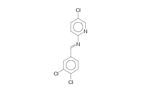 5-Chloro-2-(3,4-dichlorobenzylideneamino)pyridine