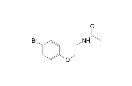 Acetamide, N-[2-(4-bromophenoxy)ethyl]-