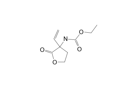 ETHYL-(2-OXO-3-VINYLTETRAHYDROFURAN-3-YL)-CARBAMATE