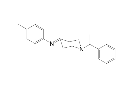 N-4-methylphenyl-1-(1-phenylethyl)piperidin-4-imine