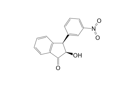 (2R,3R)-2-Hydroxy-3-(3-nitro-phenyl)-indan-1-one