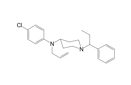 N-Allyl-N-4-chlorophenyl-1-(1-phenylpropyl)piperidin-4-amine