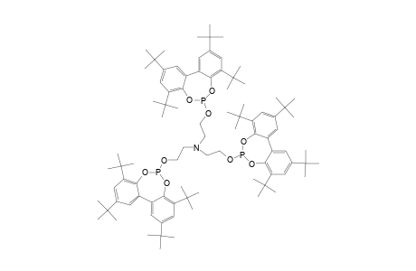 tris[2-(2,4,8,10-tetratert-butylbenzo[d][1,3,2]benzodioxaphosphepin-6-yl)oxyethyl]amine
