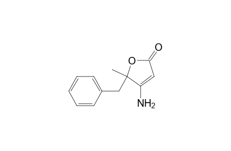 2(5H)-Furanone, 4-amino-5-methyl-5-(phenylmethyl)-