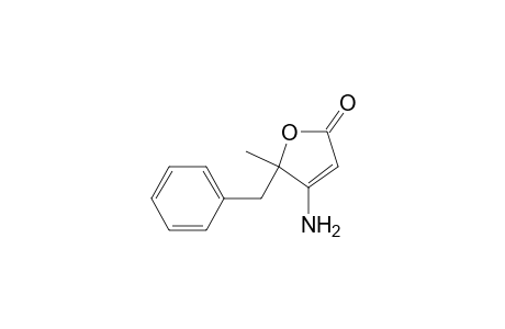 2(5H)-Furanone, 4-amino-5-methyl-5-(phenylmethyl)-