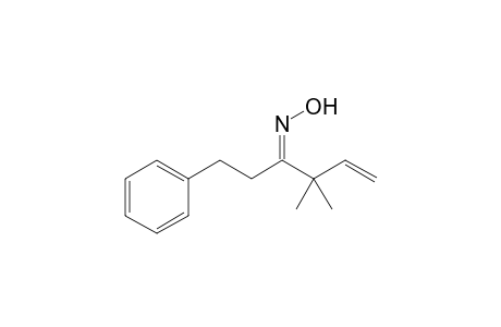 (Z,E)-4,4-dimethyl-1-phenylhex-5-en-3-one oxime