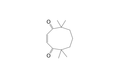 2-Cyclononene-1,4-dione, 5,5,9,9-tetramethyl-