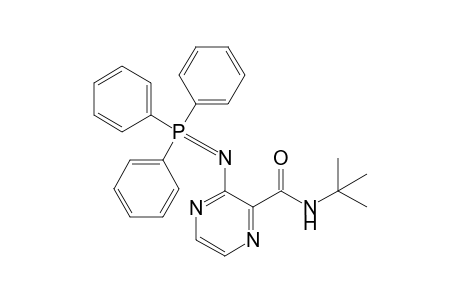N-(t-Butyl)-3-(triphenylphosphoranylideneamino)pyrazine-2-carboxamide
