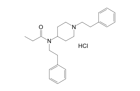 N-(1-Phenethyl-4-piperidyl)-N-phenethylpropanamide HCl