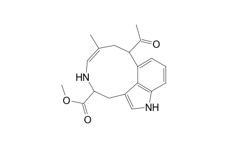 Azecino[4,5,6-cd]indole-11-carboxylic acid, 6-acetyl-2,6,7,10,11,12-hexahydro-8-methyl-, methyl ester