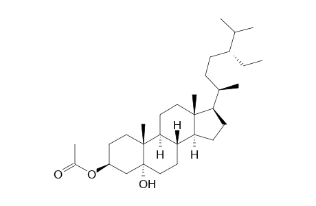 Stigmastane-3,5-diol, 3-acetate, (3.beta.,5.alpha.)-