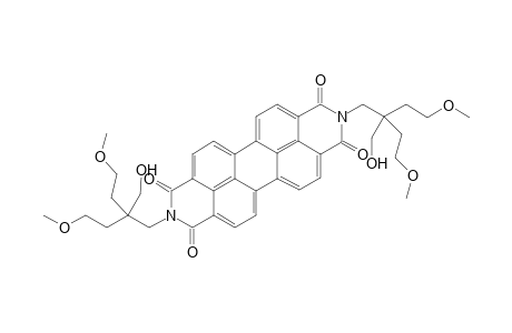 2,9-bis[2'-(Hydroxymethyl)-4'-methoxy-2'-(2"-methoxyethyl)butyl]-anthra[2,1,9-def : 6,5,10-d'e'f']diisoquinoline-1,3,8,10-tetraone