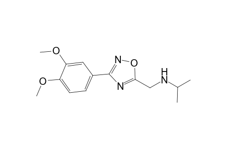 1,2,4-Oxadiazole-5-methanamine, 3-(3,4-dimethoxyphenyl)-N-(1-methylethyl)-