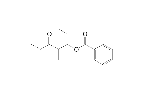 (1RS,2SR)-1-Ethyl-2-methyl-3-oxopentyl benzoate