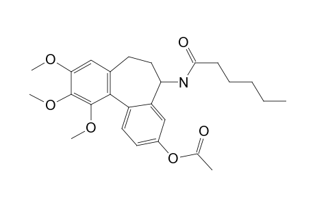 N-Caproyl-N-deacetylcolchinol, acetate