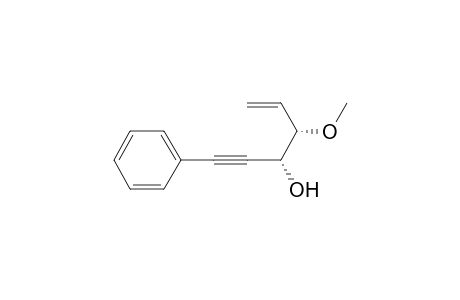 (3R,4S)-4-methoxy-1-phenyl-3-hex-5-en-1-ynol