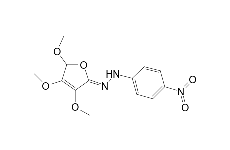 2(5H)-Furanone, 3,4,5-trimethoxy-, (4-nitrophenyl)hydrazone