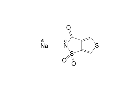 Sodium 2,3-dihydro-3-oxothieno[3,4-d]isothiazole 1,1-dioxide