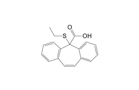 5-Thioethyl-5-dibenzosuberanecarboxylic acid