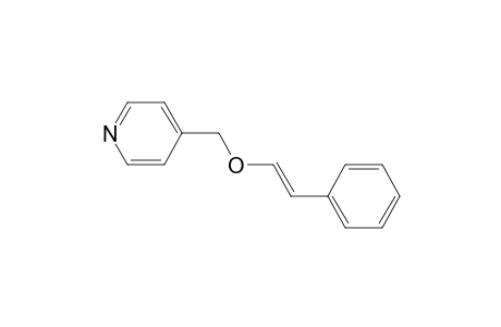 4-[ 2'-Phenylethenyloxymethyl]pyridine