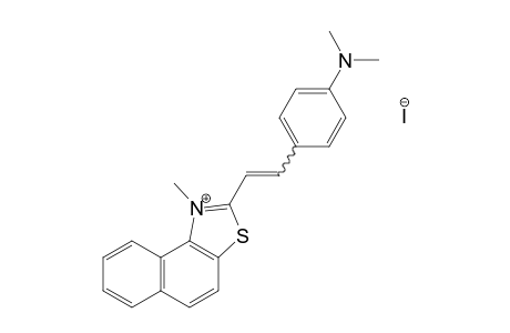 2-[p-(dimethylamino)styryl] -1-methylnaphtho[1,2-d]thiazolium iodide