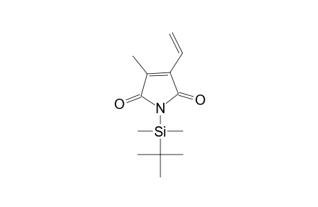 1-(tert-butyldimethylsilyl)-3-methyl-4-vinyl-1H-pyrrole-2,5-dione