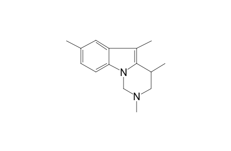 2,4,5,7-Tetramethyl-1,2,3,4-tetrahydropyrimido[1,6-a]indole