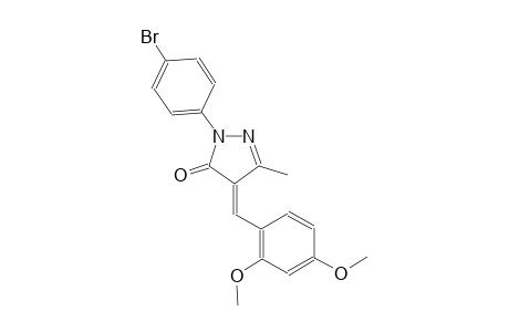 3H-pyrazol-3-one, 2-(4-bromophenyl)-4-[(2,4-dimethoxyphenyl)methylene]-2,4-dihydro-5-methyl-, (4E)-