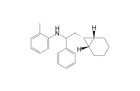 cis-N-(2-(Bicyclo[4.1.0]heptan-7-yl)-1-phenylethyl)-2-methylaniline