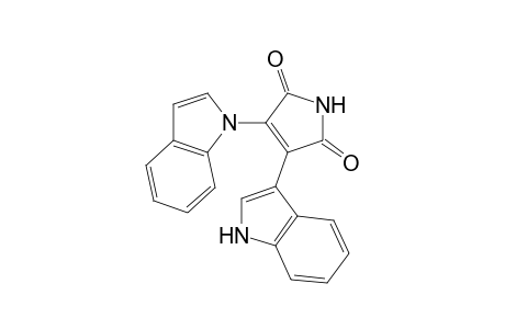 3-(1-indolyl)-4-(1H-indol-3-yl)pyrrole-2,5-dione