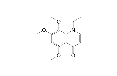 1-Ethyl-5,7,8-trimethoxy-4(1H)-quinolinone