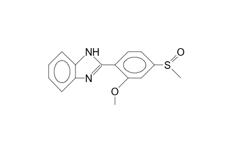 2-(2-Methoxy-4-methylsulfinyl-phenyl)-benzimidazole