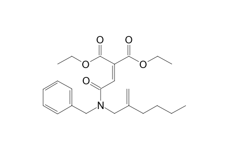 Diethyldicarboxylate N-(2-methylenehexyl)-N-benzyl amide