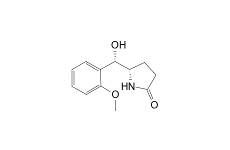 5-(Hydroxy(2-methoxyphenyl)methyl)pyrrolidin-2-one