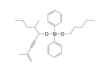 Silane, diphenyl(2,6-dimethylnon-1-en-3-yn-5-yloxy)pentoxy-