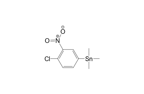 (4-Chloro-3-nitrophenyl)trimethylstannane