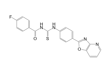 N-(4-fluorobenzoyl)-N'-(4-[1,3]oxazolo[4,5-b]pyridin-2-ylphenyl)thiourea