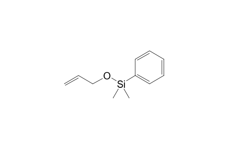 Dimethyl-phenyl-prop-2-enoxy-silane